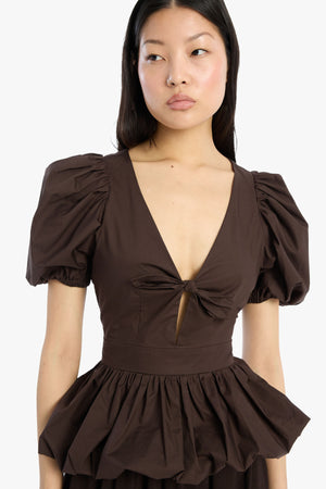 Puff Sleeve Bubble Top