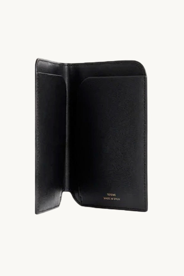 Monogram Leather Passport Holder