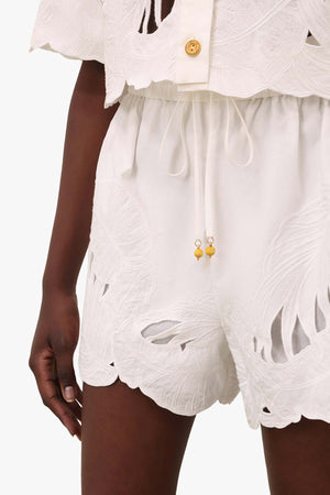 Mahon Embroidered Short