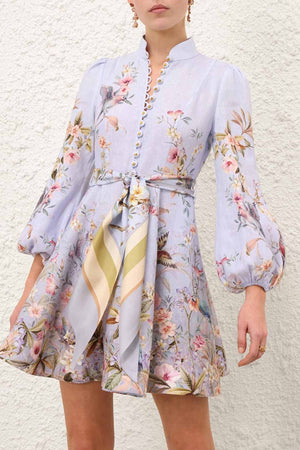 Rebellion Button Mini Dress