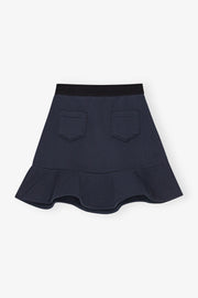 Heavy Fleece Mini Skirt