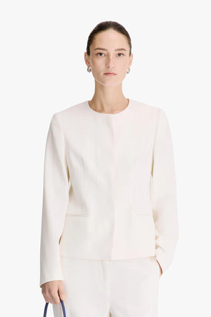 Ema Collarless Tailored Jacket