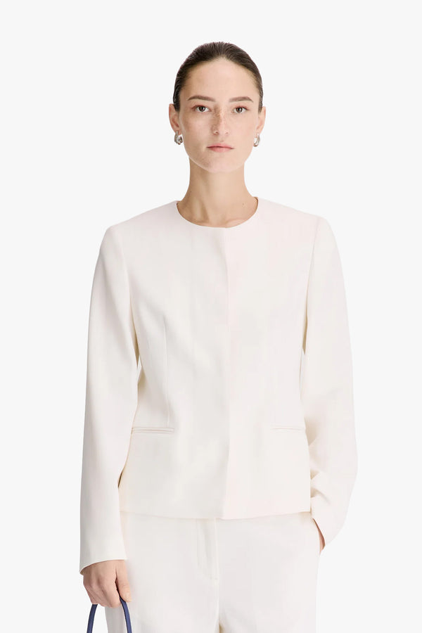 Ema Collarless Tailored Jacket