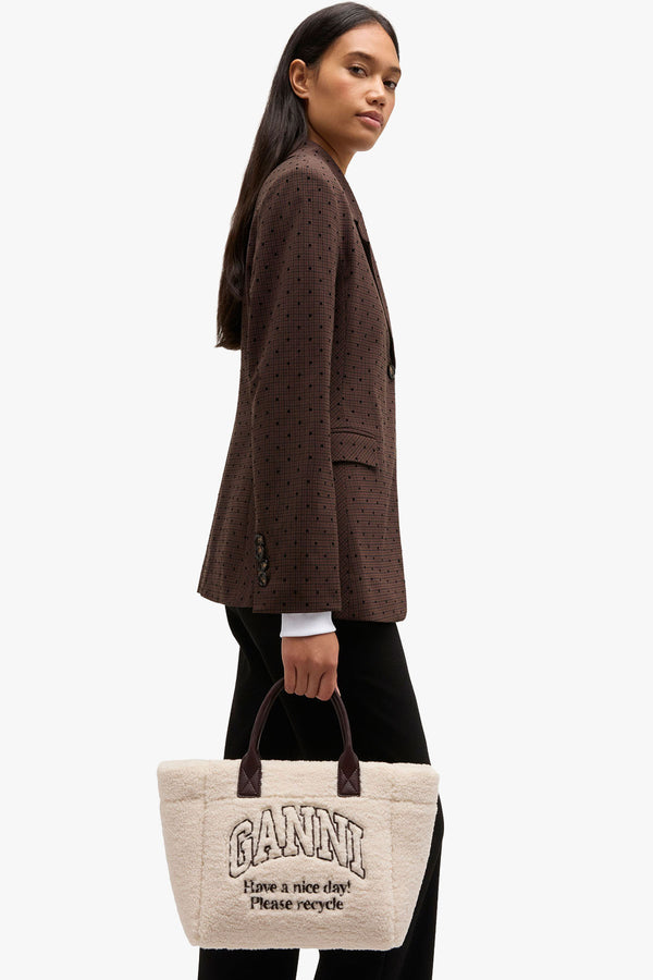 Small Easy Shopper Shearling