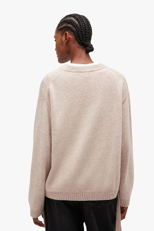 Future Wool Mix Oversized O-neck