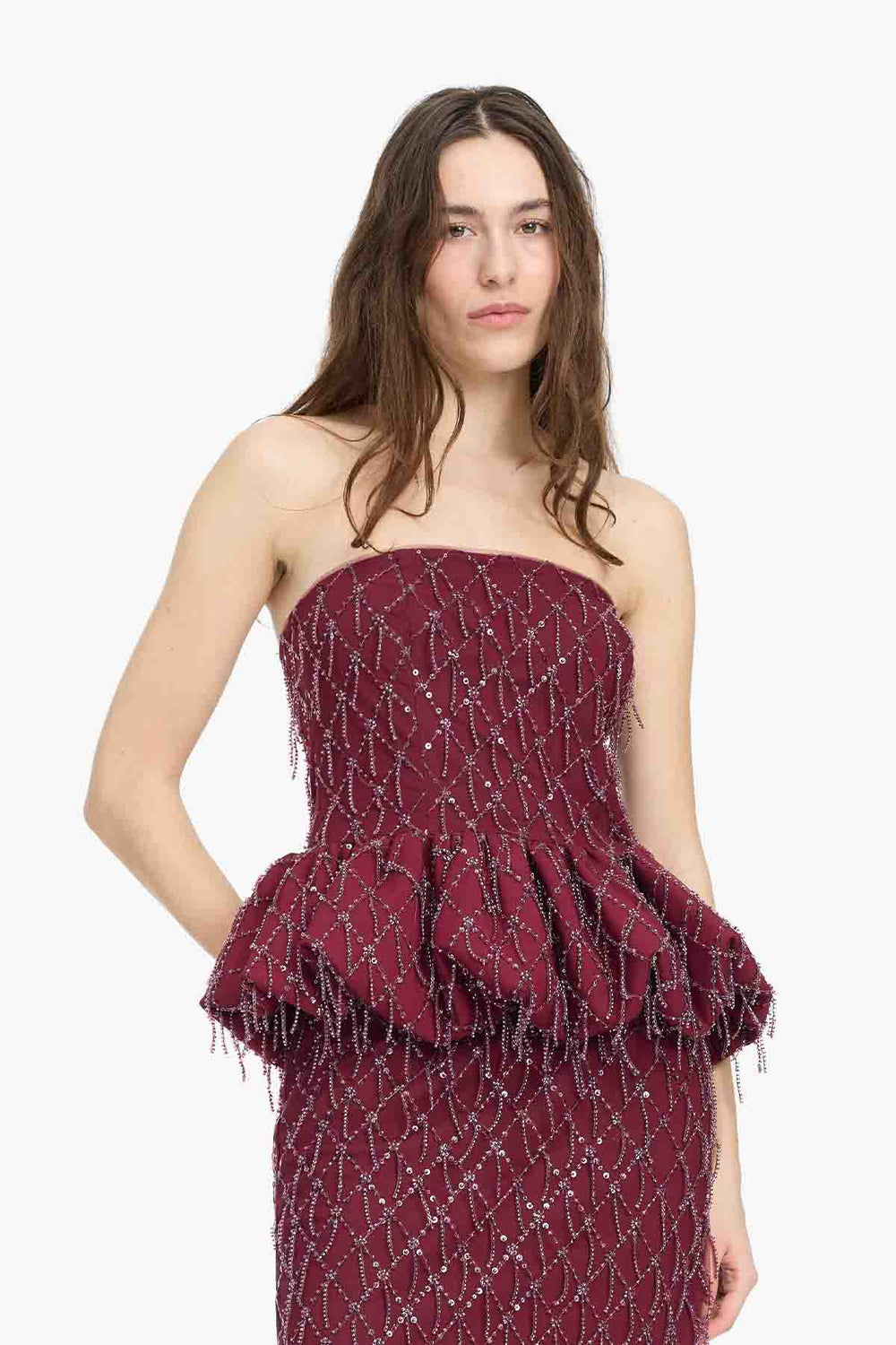Sequins Bubble Top