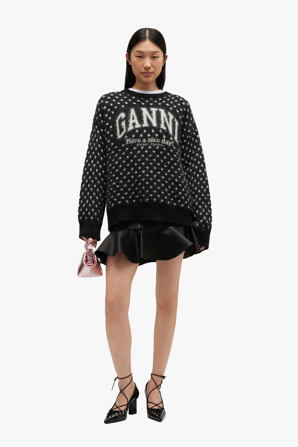 Heavy Brushed Alpaca Oversized Sweater