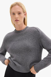 Cropped Crewneck Cashmere