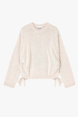 Future Wool Mix Oversized O-neck