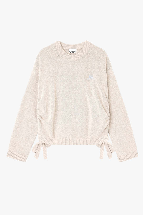 Future Wool Mix Oversized O-neck