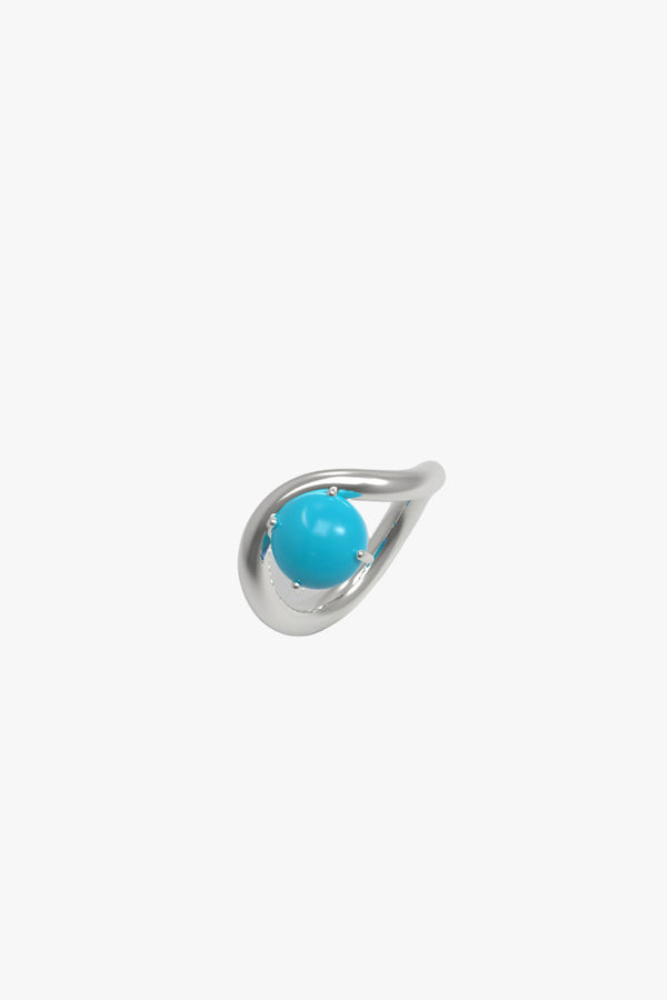 Band Ring I Turquoise Silver