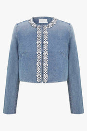 Crush Embellished Denim Jacket