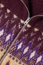 Knit Zip Cardigan
