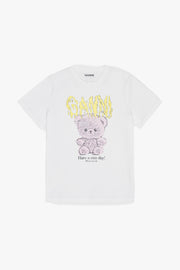 Basic Jersey Teddy Relaxed T-Shirt