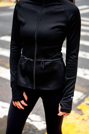 Peplum Running Jacket