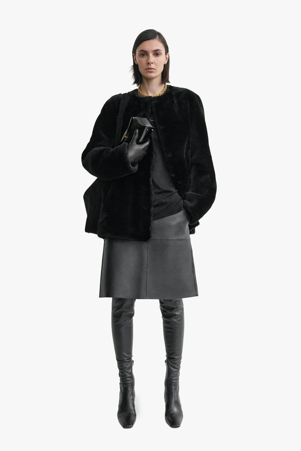 Plush Shearling Jacket