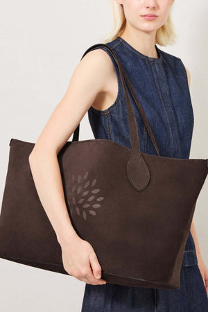 Oversized Suede Tote