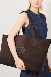 Oversized Suede Tote