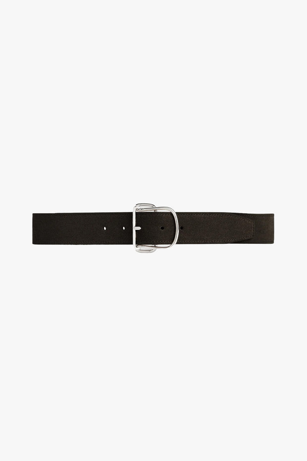 Swirl Suede Belt