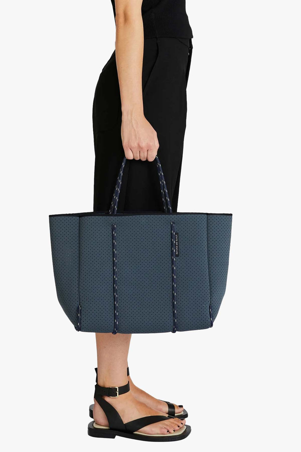 Flying Solo Pewter Navy