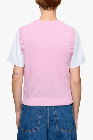 Graphic Wool Vest