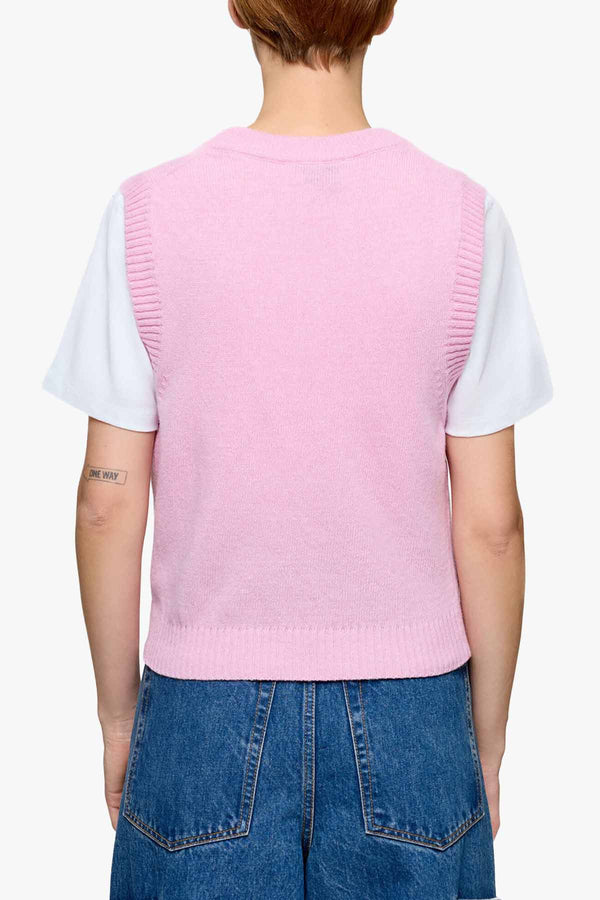 Graphic Wool Vest