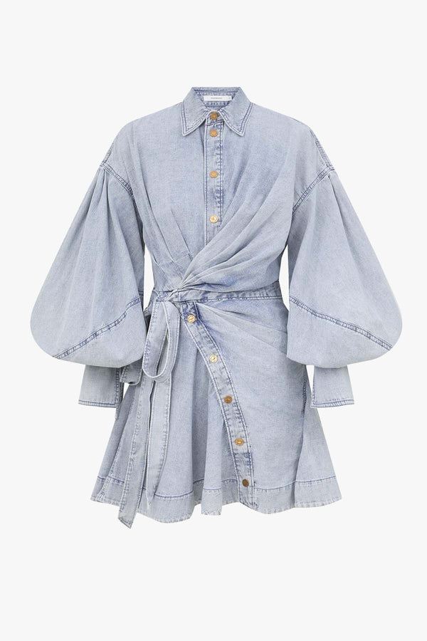 Rebellion Denim Wrap Mini