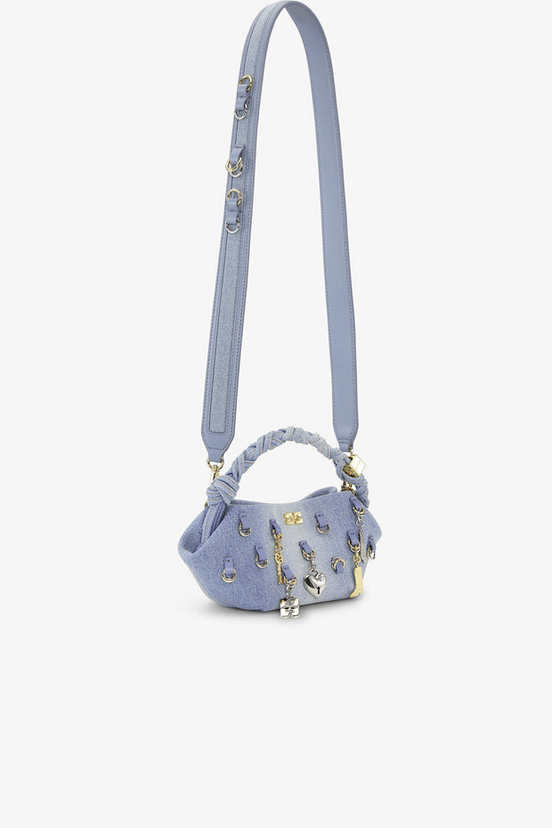 Bou Bag Mini Washed Denim Charms