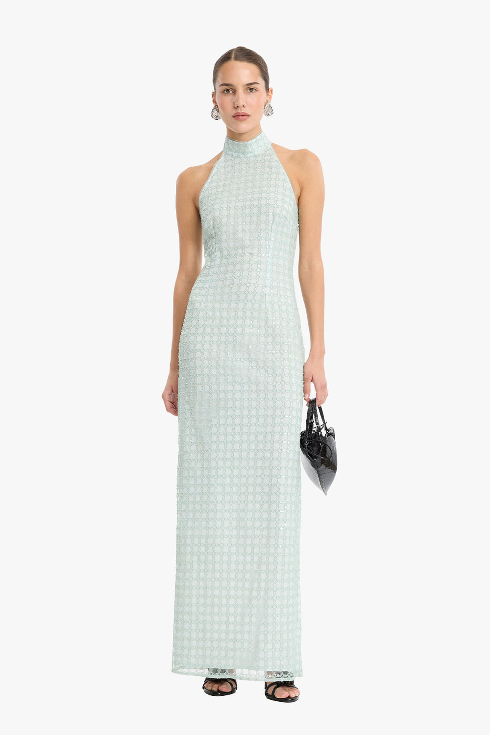 Beaded Maxi Dress