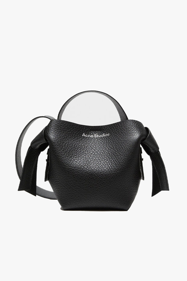 Musubi Mini Grainy Leather Shoulder Bag