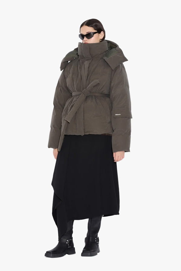 Steilia Brushed Down Jacket