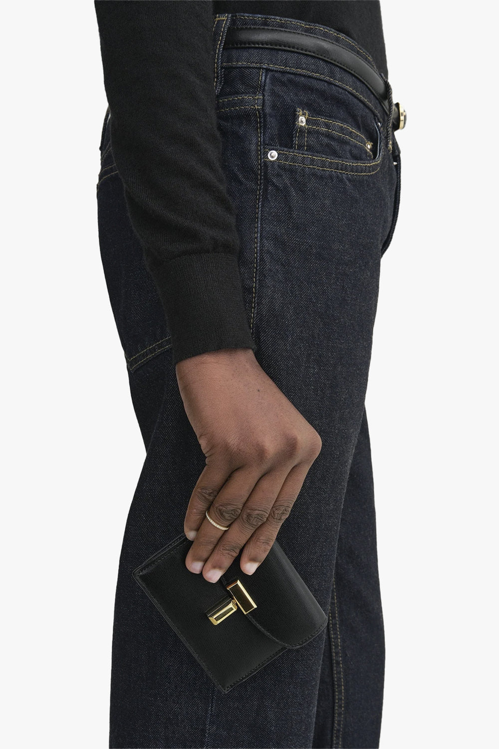 T-Lock Leather Card Holder