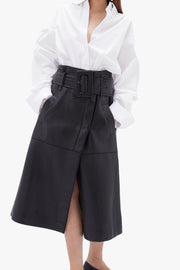 Bonded Leather Skirt