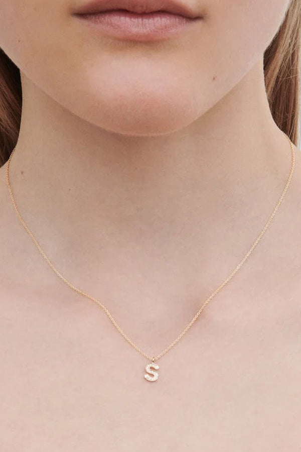 Simple S - Necklace