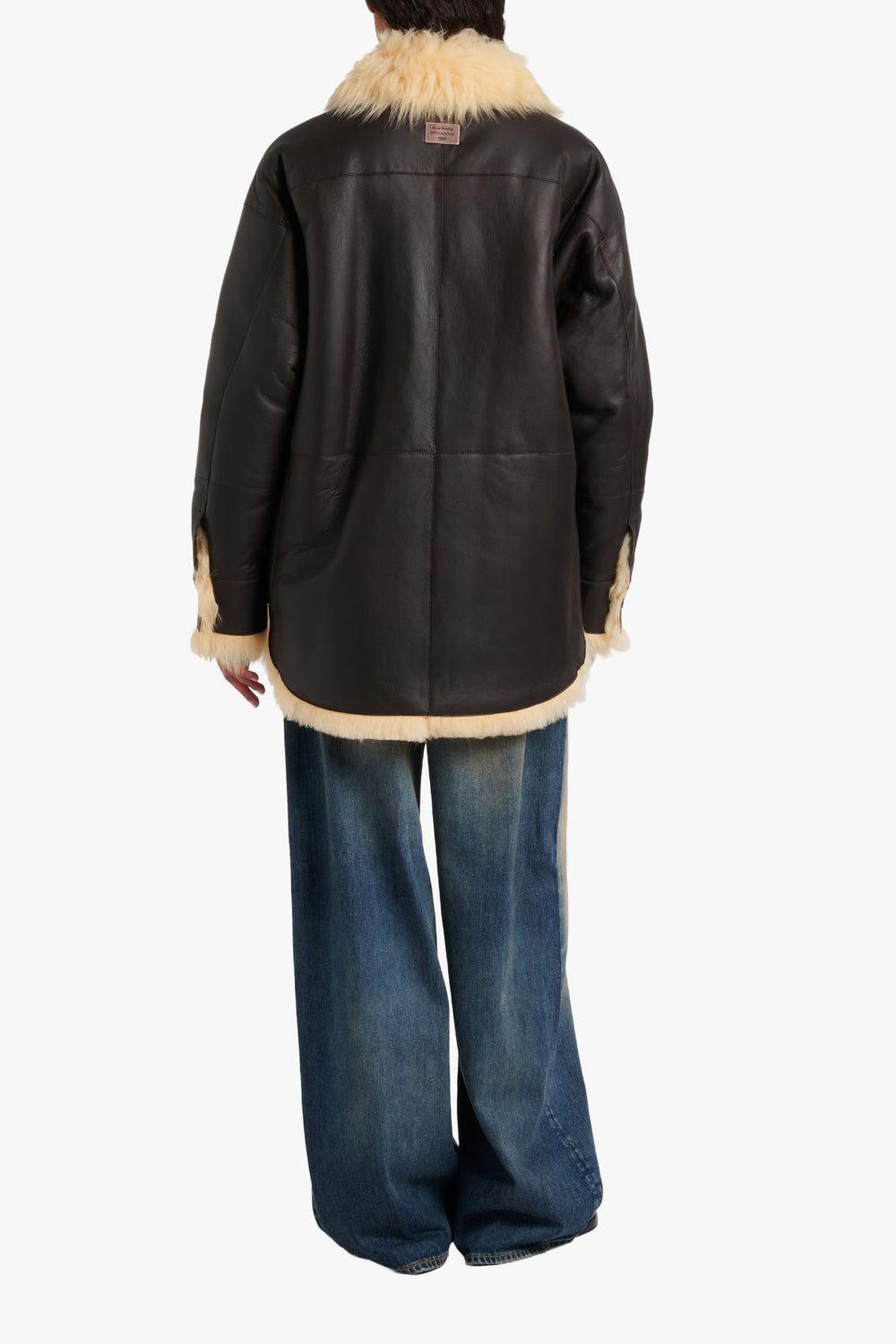 Shearling Leather Coat