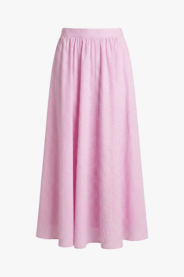 Striped Maxi Skirt