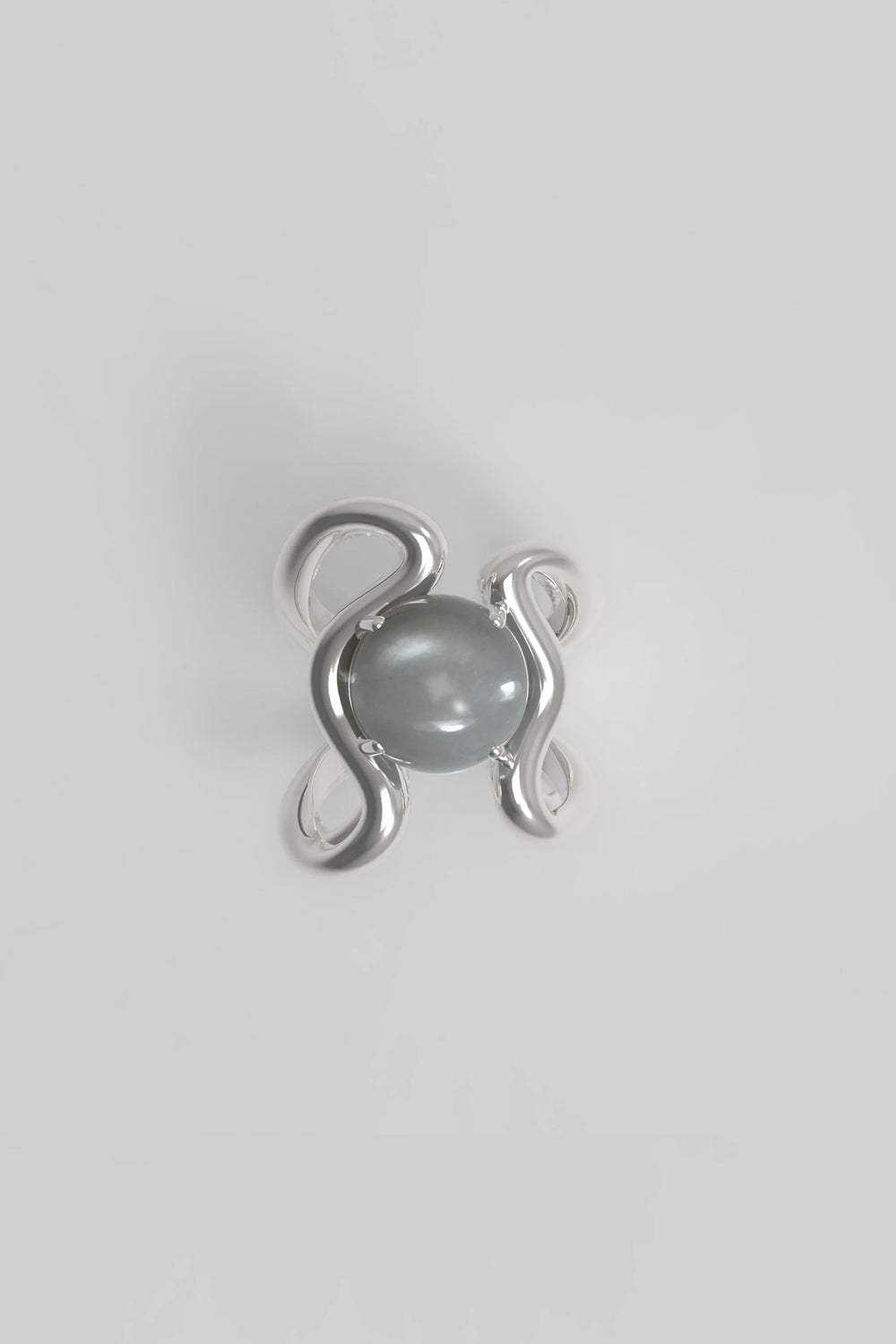 Reef Ring Moonstone Silver