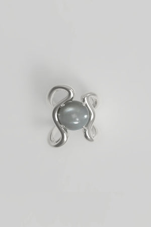 Reef Ring Moonstone Silver