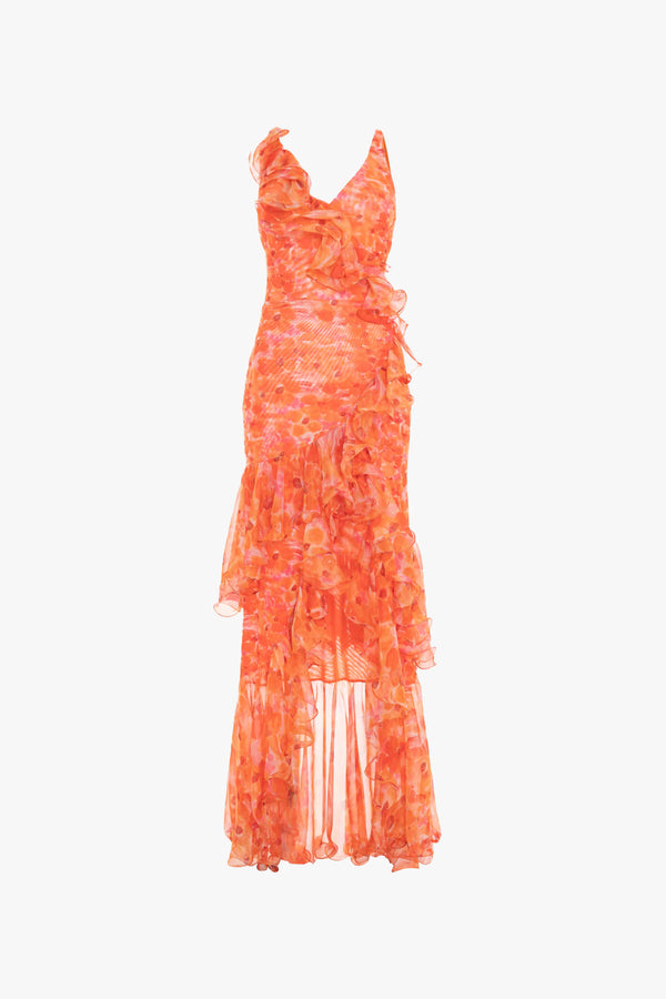 Myosotis Flutter Gown