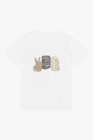 Basic Cotton Jersey Animals Relaxed T-shirt