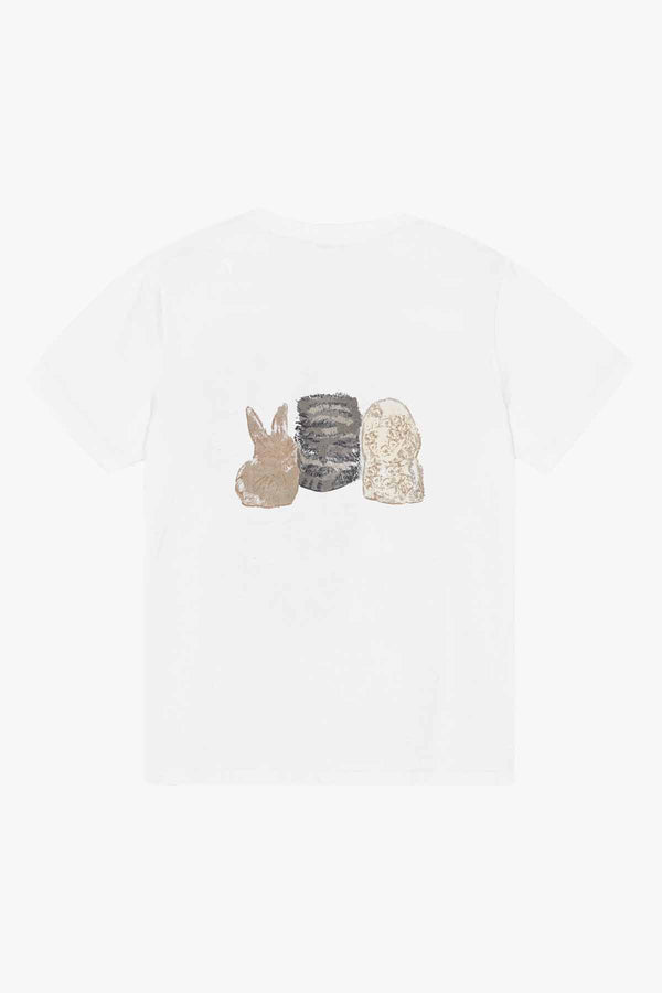 Basic Cotton Jersey Animals Relaxed T-shirt