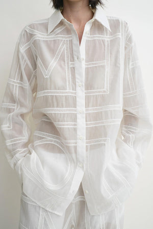 Classic Crochet Shirt