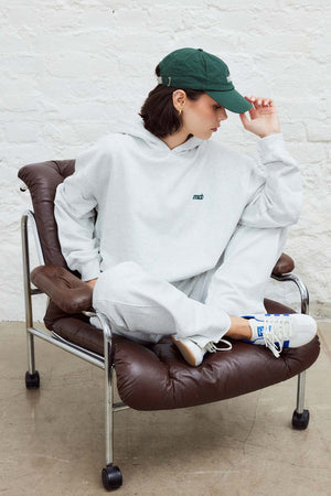 Grey Signature Hoodie