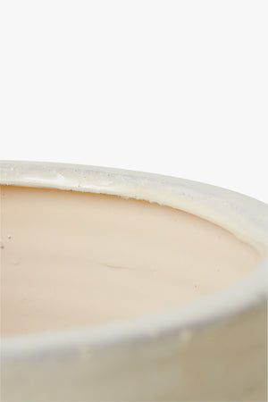Stoneware Planter Cream