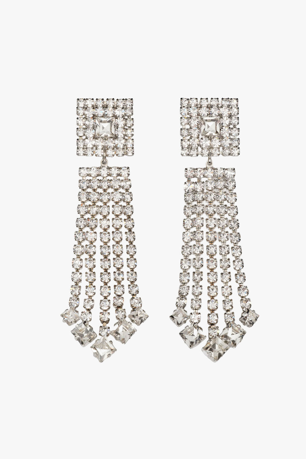 Earrings 01 Rhodium