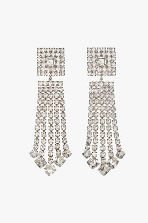 Earrings 01 Rhodium