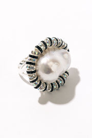 Baroque Diamond Ring