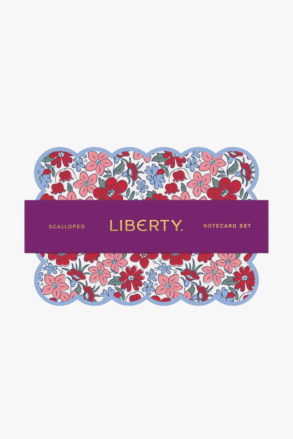 Scalloped Shaped Notecard Set