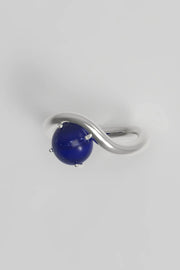 Band Ring I Lapis Silver