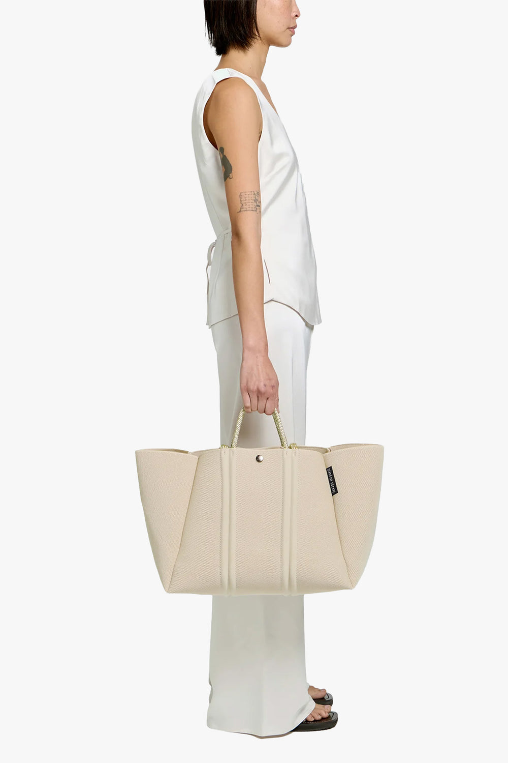 Meridian Large tote Crema